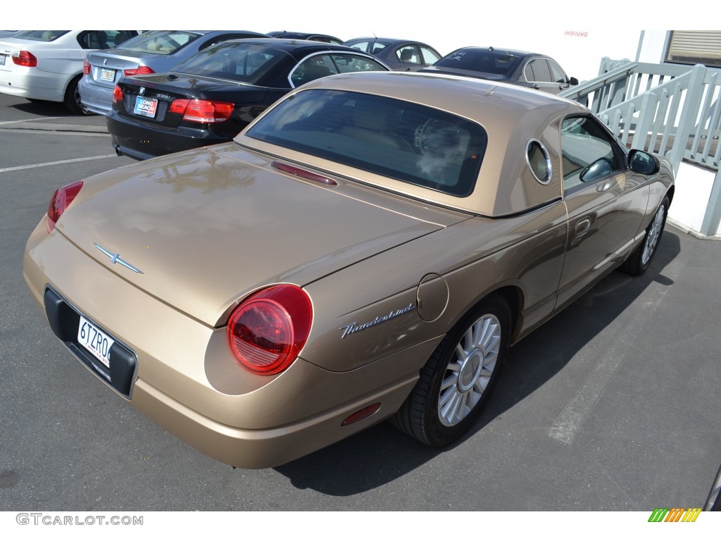 Bronze Metallic 2005 Ford Thunderbird Deluxe Roadster Exterior Photo #78033084
