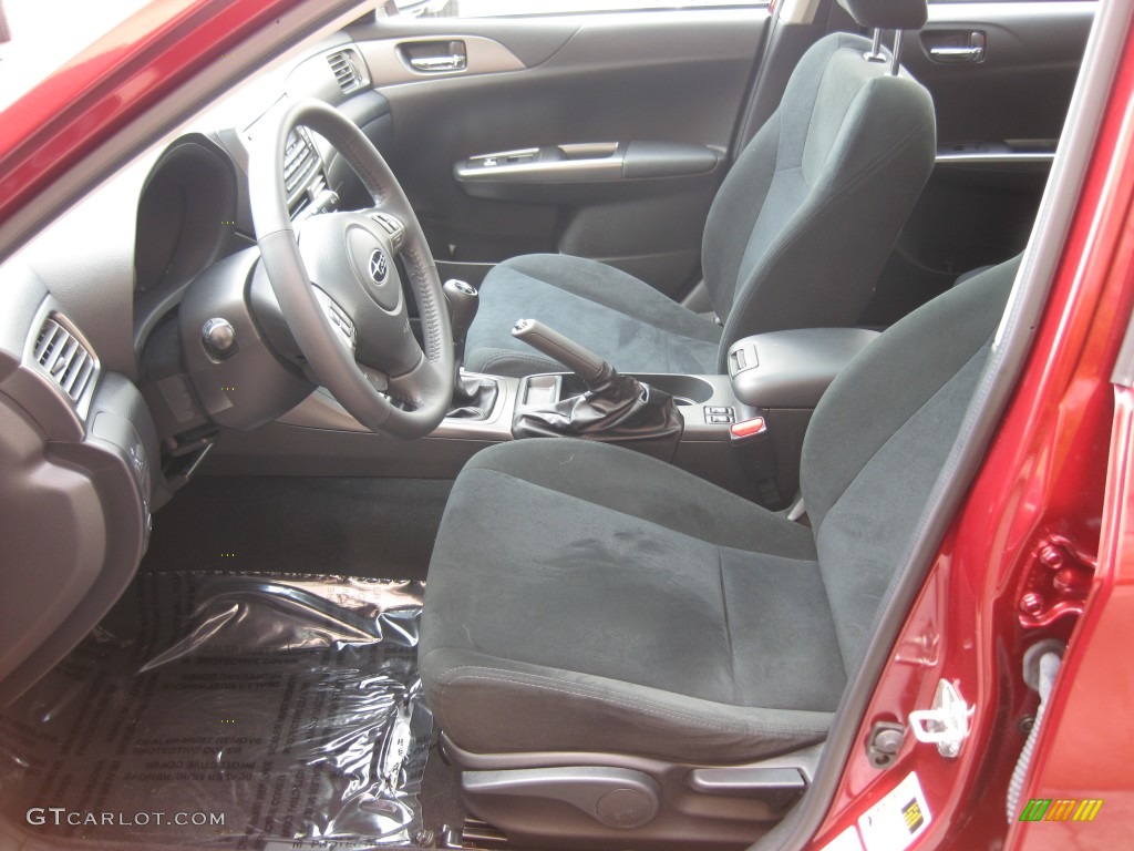 2011 Impreza 2.5i Premium Wagon - Camellia Red Pearl / Ivory photo #18