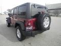 2013 Deep Cherry Red Crystal Pearl Jeep Wrangler Unlimited Sport S 4x4  photo #3