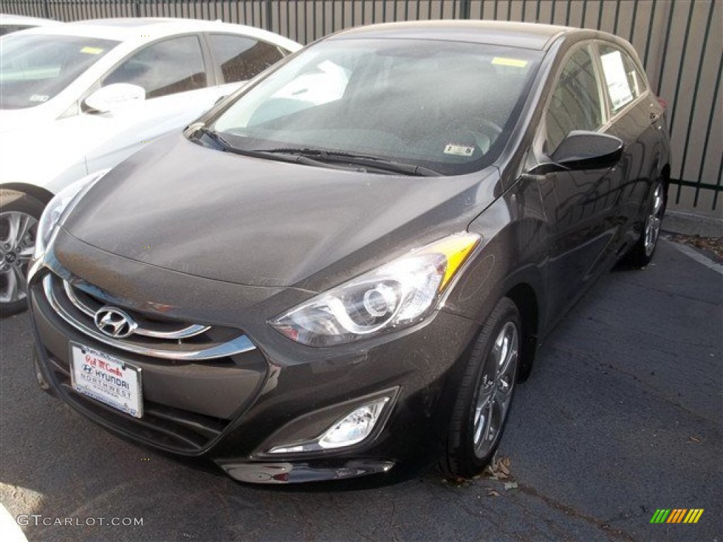 2013 Elantra GT - Black Noir Pearl / Black photo #1