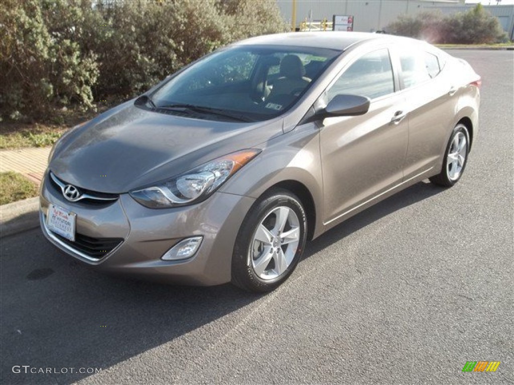 2013 Elantra GLS - Desert Bronze / Beige photo #1