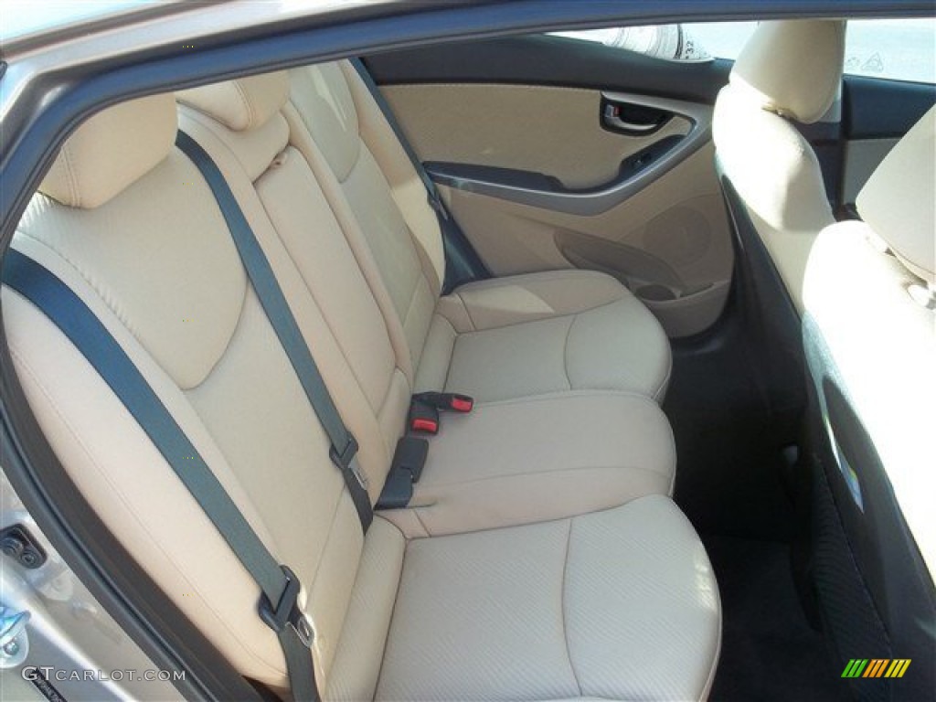 2013 Elantra GLS - Desert Bronze / Beige photo #7