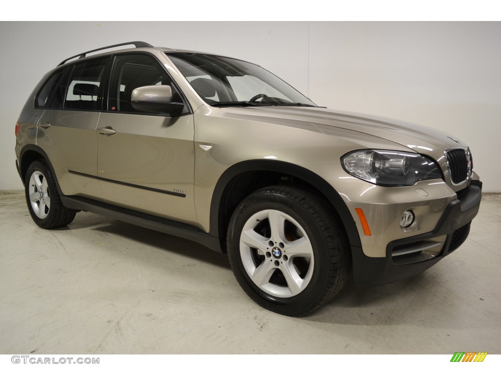 Platinum Bronze Metallic 2008 BMW X5 3.0si Exterior Photo #78034232