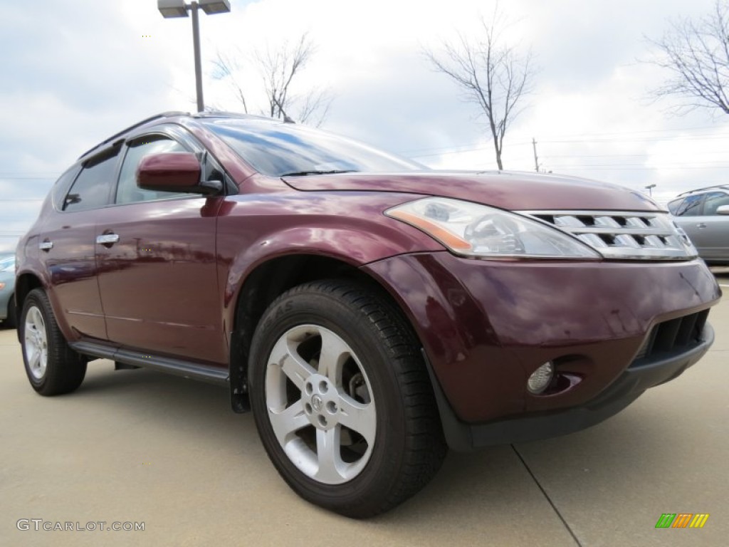 Merlot Metallic 2005 Nissan Murano S AWD Exterior Photo #78034589