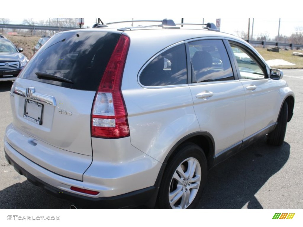 2011 CR-V EX-L 4WD - Alabaster Silver Metallic / Gray photo #6