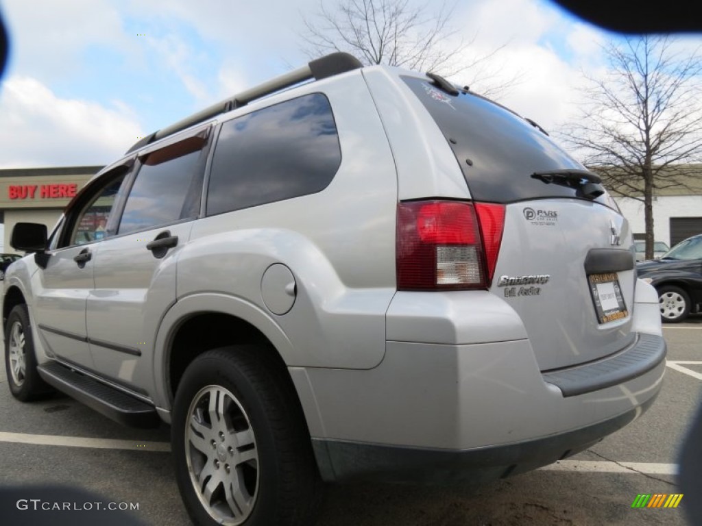 2006 Endeavor LS - Liquid Silver Metallic / Charcoal photo #2