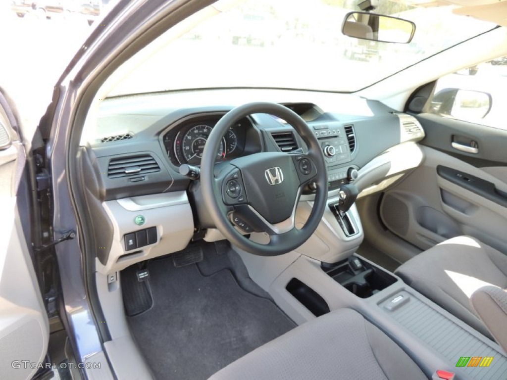 Gray Interior 2012 Honda CR-V EX Photo #78034806