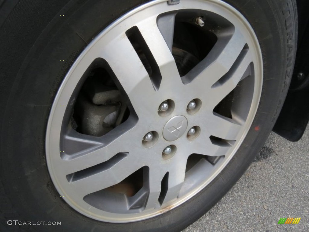 2006 Endeavor LS - Liquid Silver Metallic / Charcoal photo #5