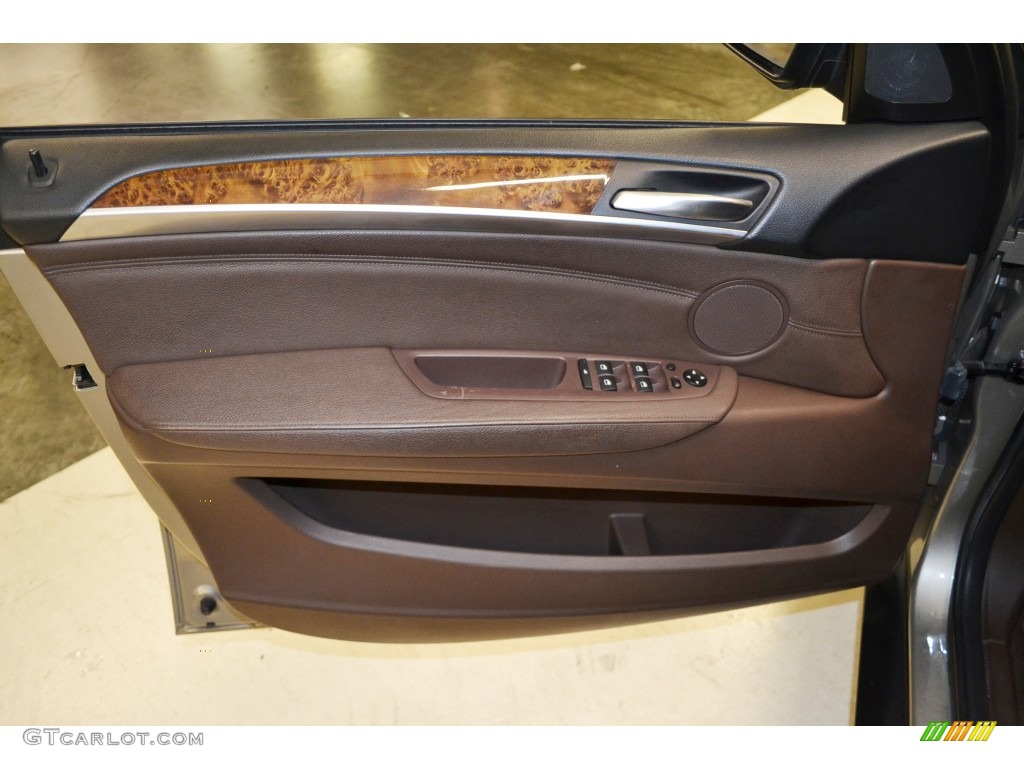 2008 BMW X5 3.0si Tobacco Door Panel Photo #78035101