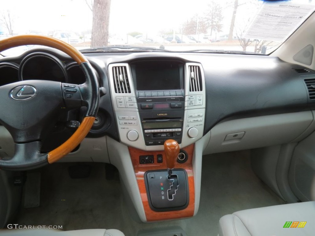 2007 Lexus RX 400h Hybrid Light Gray Dashboard Photo #78035429