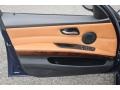 Saddle Brown Dakota Leather Door Panel Photo for 2011 BMW 3 Series #78035769