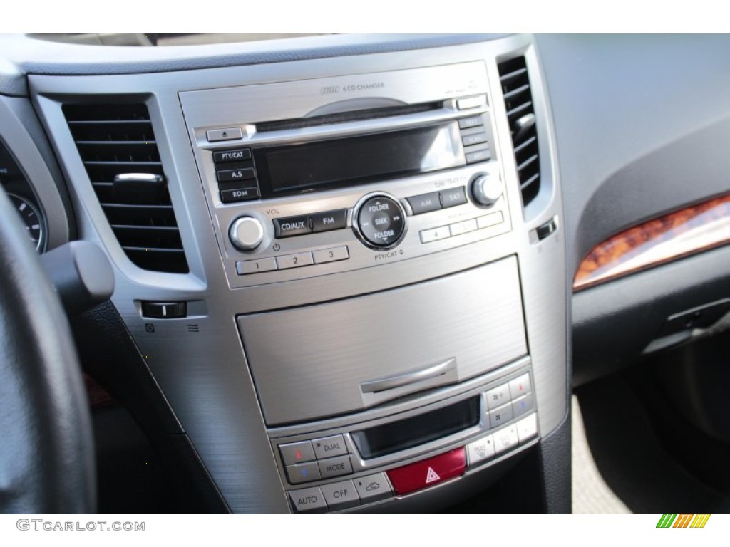 2011 Outback 2.5i Limited Wagon - Graphite Gray Metallic / Off Black photo #15