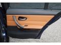 Saddle Brown Dakota Leather Door Panel Photo for 2011 BMW 3 Series #78036090