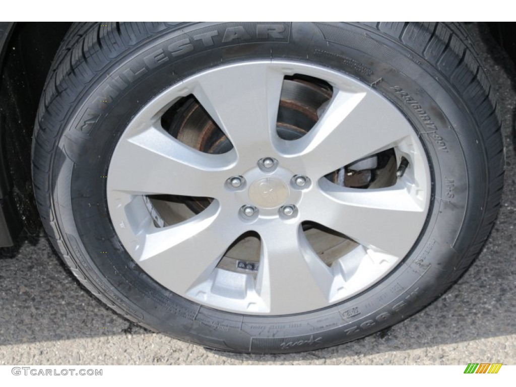 2011 Outback 2.5i Limited Wagon - Graphite Gray Metallic / Off Black photo #22