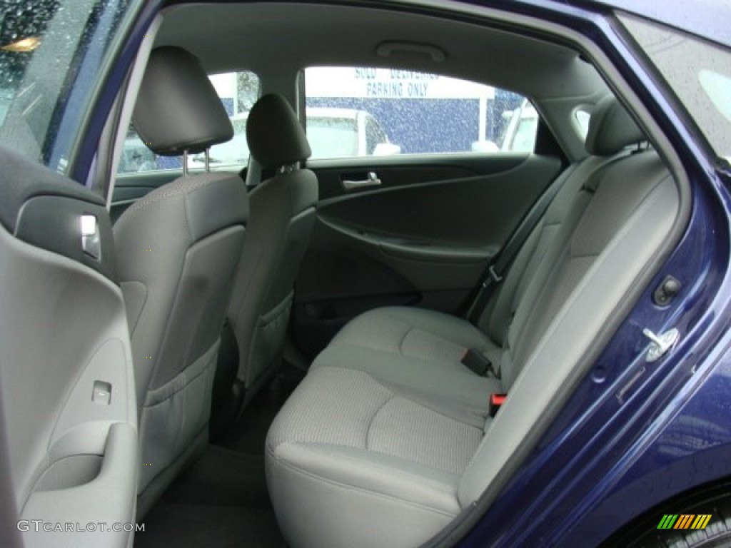 Gray Interior 2012 Hyundai Sonata GLS Photo #78036387