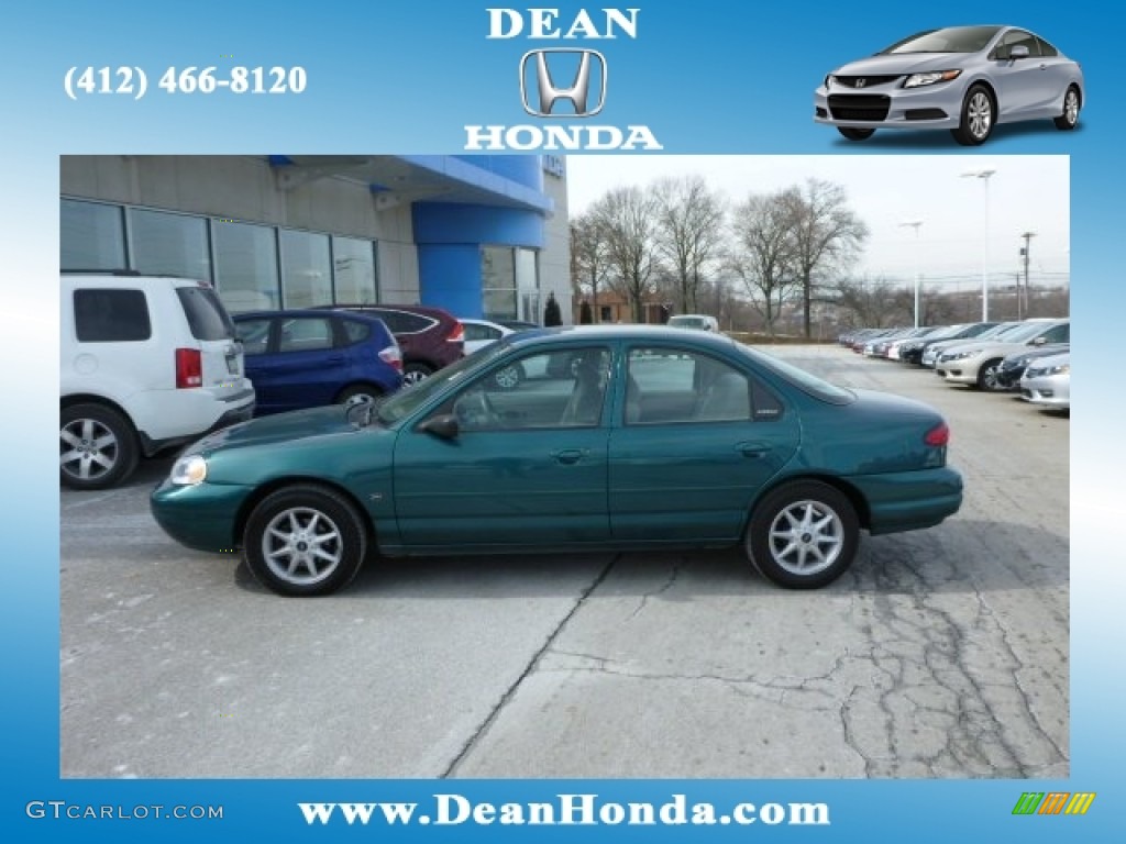 1998 Contour LX - Pacific Green Metallic / Medium Graphite photo #1