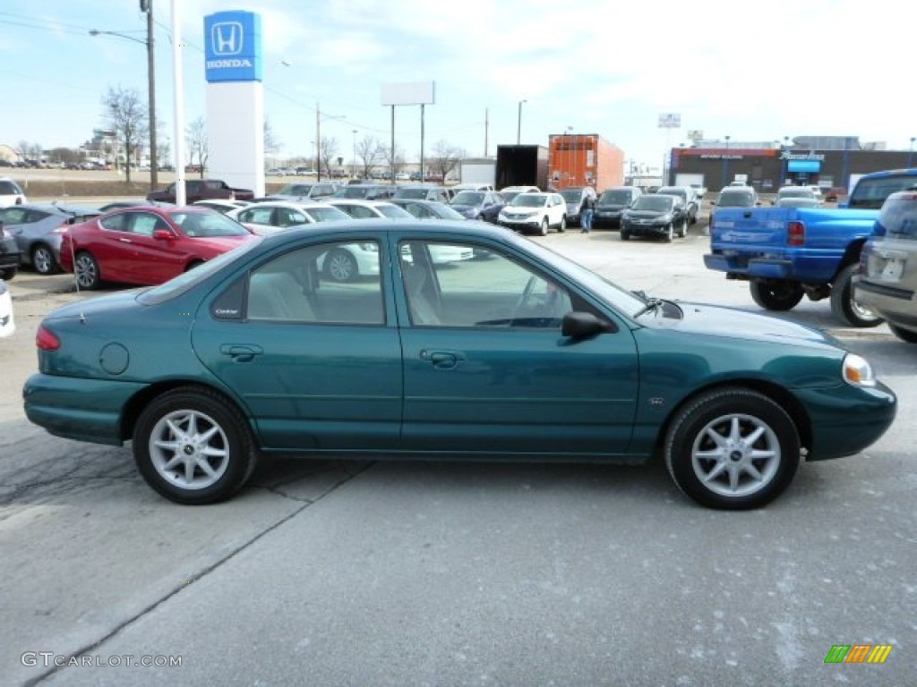 1998 Contour LX - Pacific Green Metallic / Medium Graphite photo #5