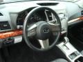 2011 Steel Silver Metallic Subaru Outback 2.5i Limited Wagon  photo #9