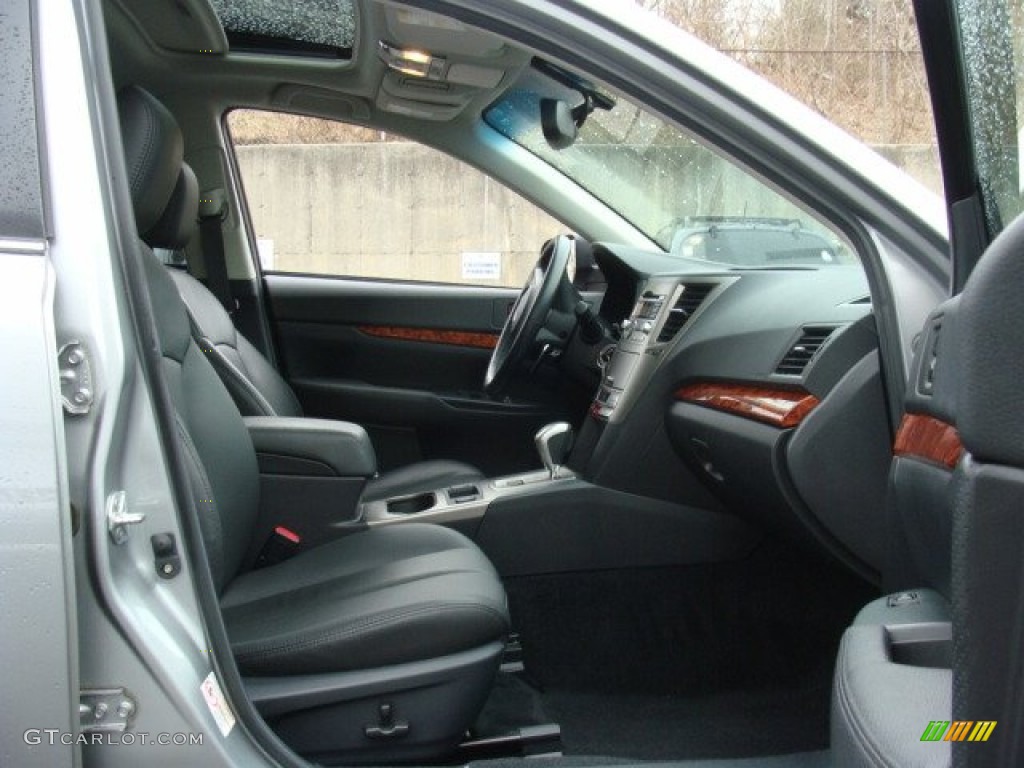 2011 Outback 2.5i Limited Wagon - Steel Silver Metallic / Off Black photo #25