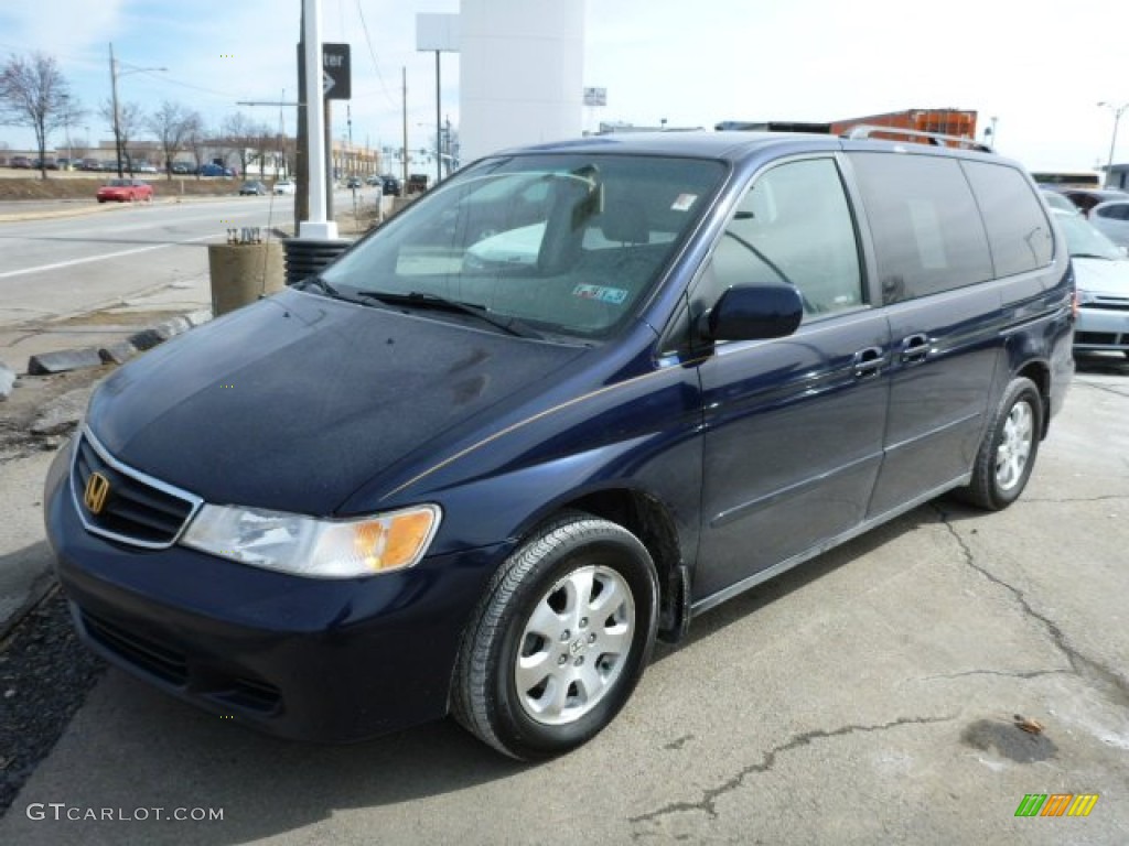 Midnight Blue Pearl 2003 Honda Odyssey EX-L Exterior Photo #78038202