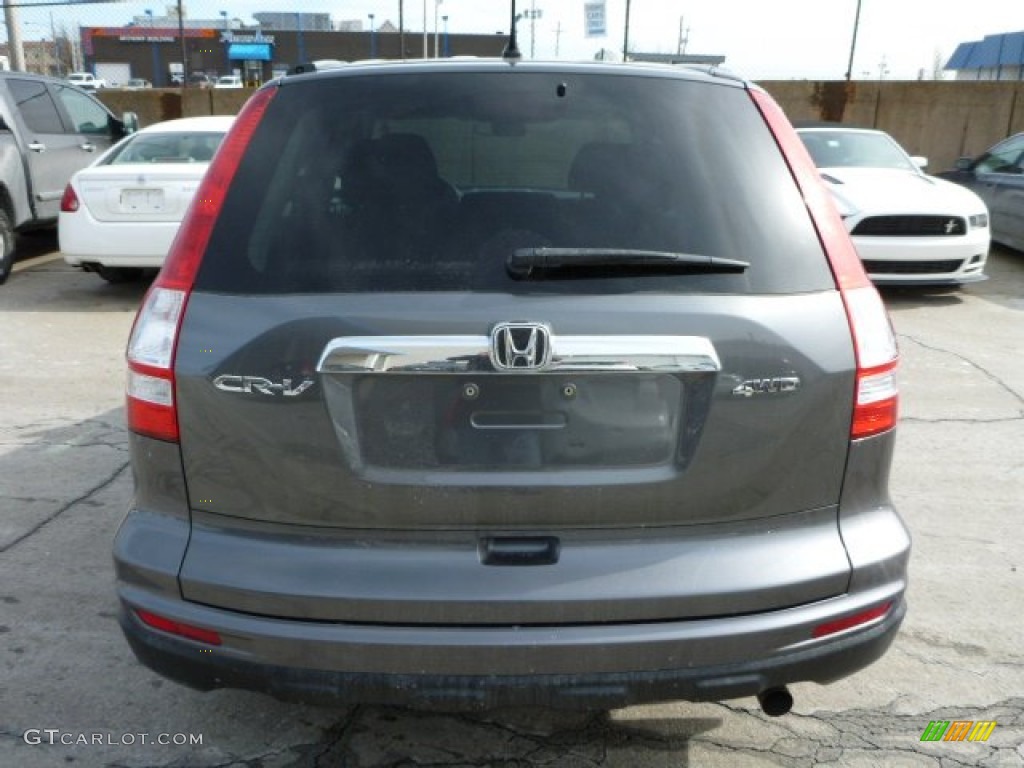 2010 CR-V EX AWD - Polished Metal Metallic / Black photo #3