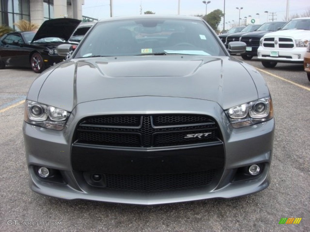 Tungsten Metallic 2012 Dodge Charger SRT8 Exterior Photo #78038568