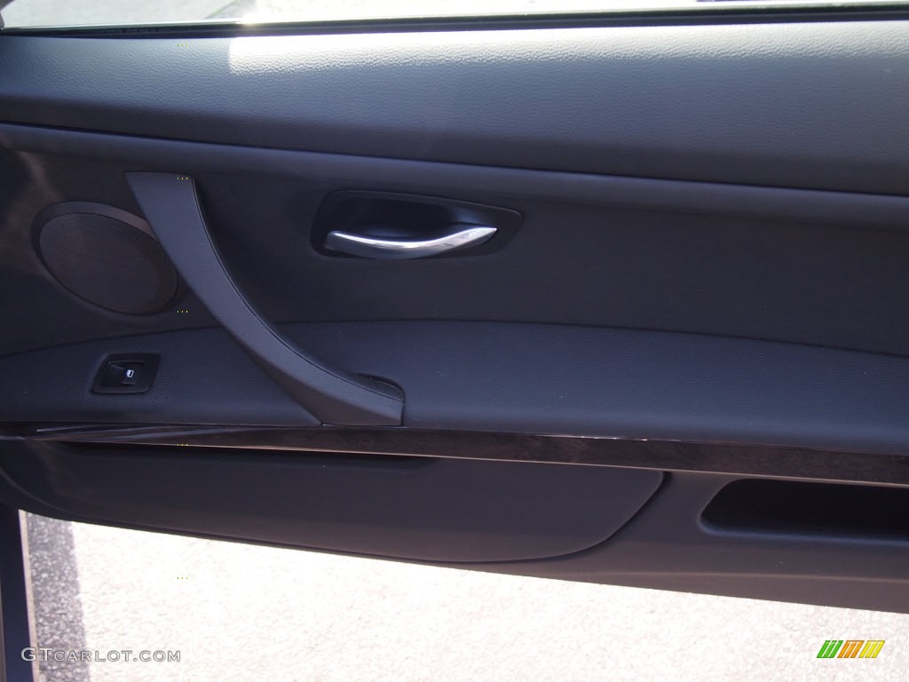 2010 3 Series 328i Coupe - Space Gray Metallic / Black photo #3