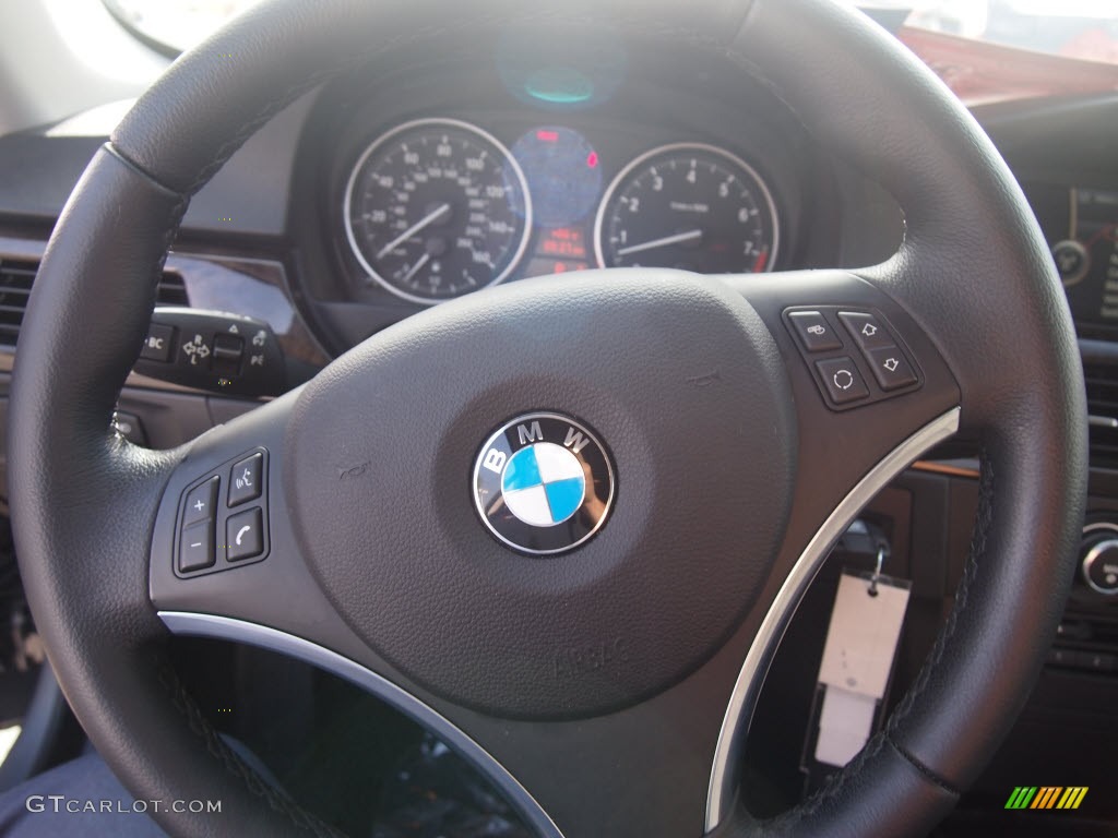 2010 3 Series 328i Coupe - Space Gray Metallic / Black photo #15