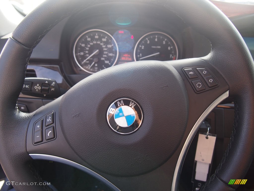 2010 3 Series 328i Coupe - Space Gray Metallic / Black photo #23