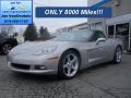 2006 Machine Silver Metallic Chevrolet Corvette Coupe  photo #1