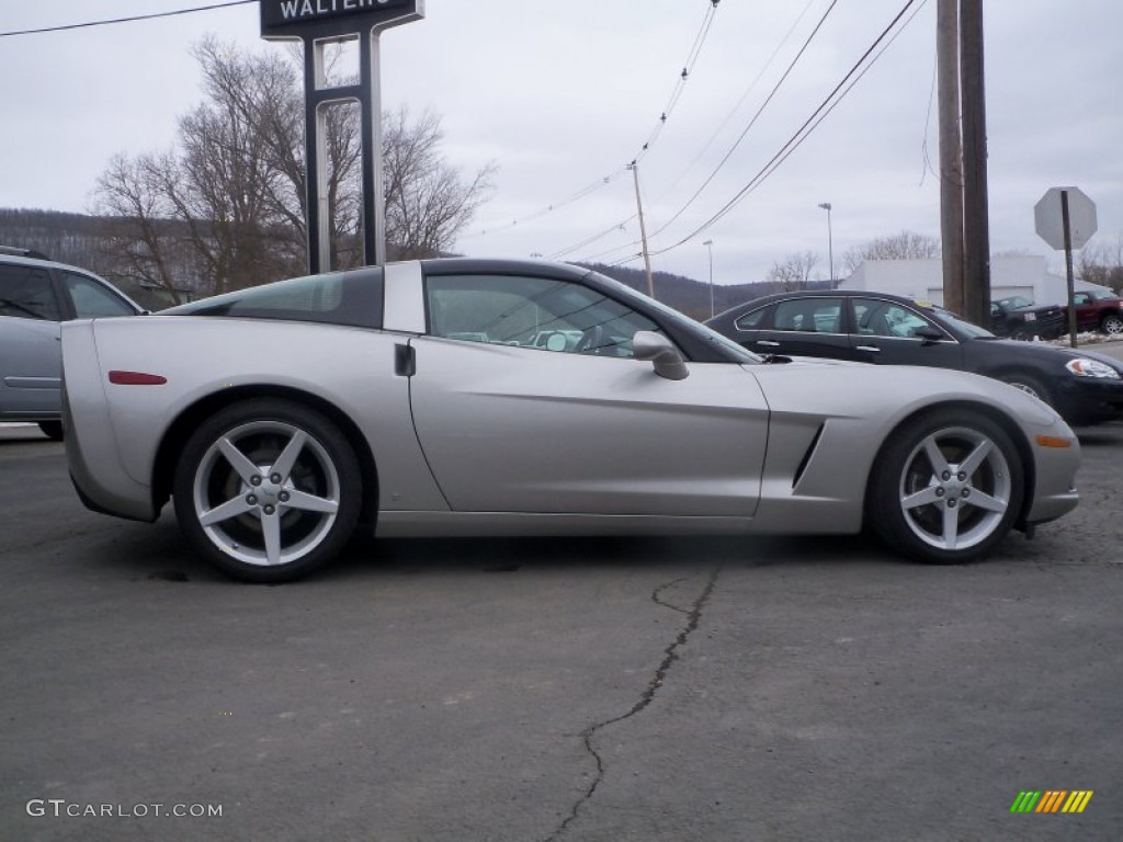 Machine Silver Metallic 2006 Chevrolet Corvette Coupe Exterior Photo #78040265