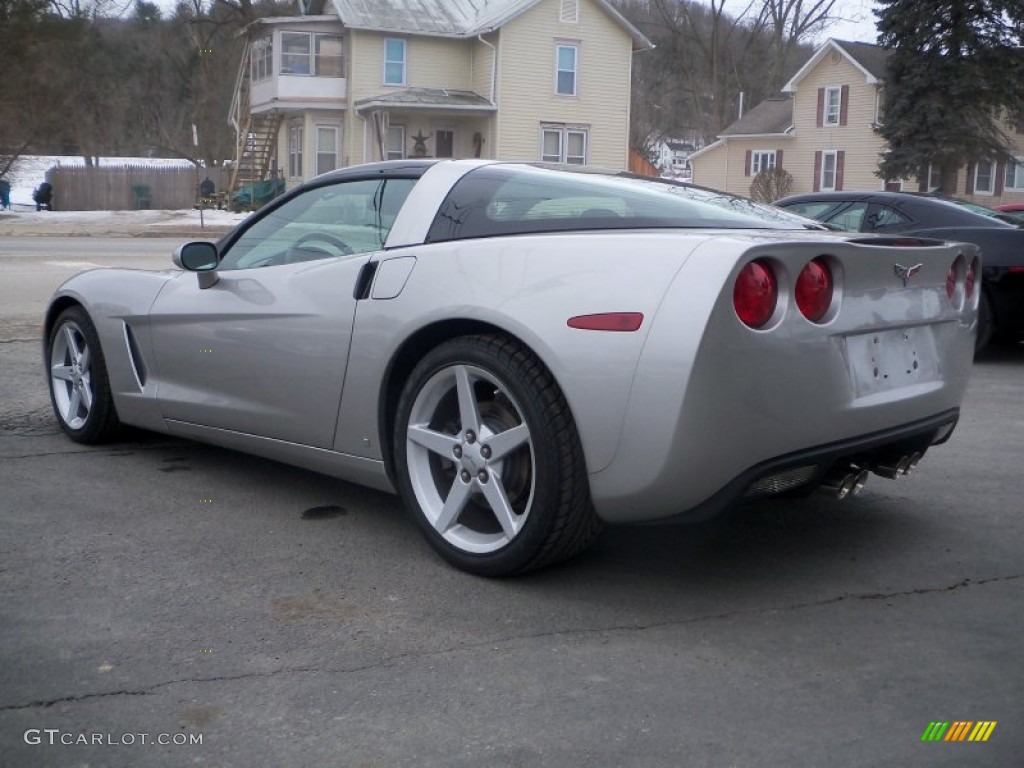 Machine Silver Metallic 2006 Chevrolet Corvette Coupe Exterior Photo #78040330