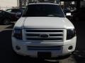 2009 White Platinum Tri-Coat Metallic Ford Expedition Limited 4x4  photo #2