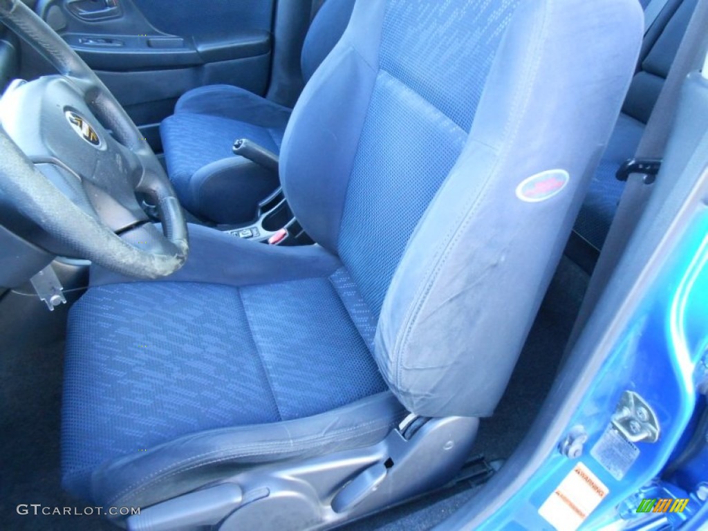 2003 Impreza WRX Sedan - WR Blue Pearl / Black photo #33