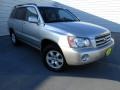 2001 Millennium Silver Metallic Toyota Highlander V6  photo #1