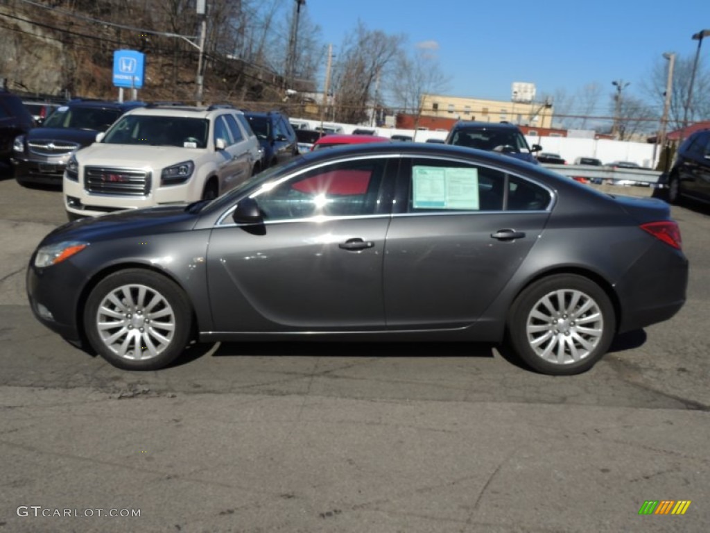 Granite Gray Metallic 2011 Buick Regal CXL Exterior Photo #78042186