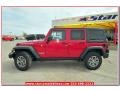 2013 Deep Cherry Red Crystal Pearl Jeep Wrangler Unlimited Rubicon 4x4  photo #5