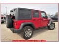 2013 Deep Cherry Red Crystal Pearl Jeep Wrangler Unlimited Rubicon 4x4  photo #8