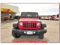 2013 Deep Cherry Red Crystal Pearl Jeep Wrangler Unlimited Rubicon 4x4  photo #11