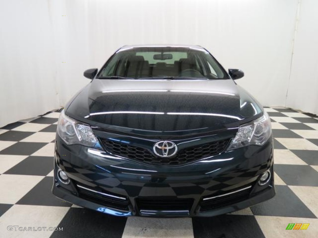 2013 Camry SE V6 - Cosmic Gray Metallic / Black photo #2