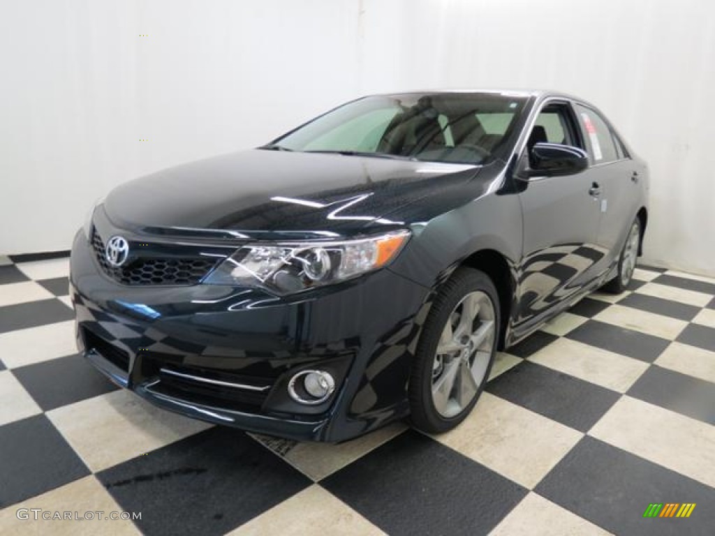 2013 Camry SE V6 - Cosmic Gray Metallic / Black photo #3