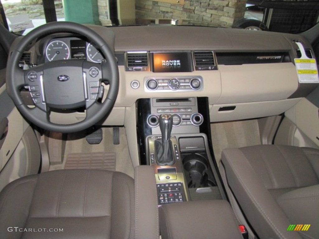 2013 Land Rover Range Rover Sport Supercharged Arabica Dashboard Photo #78042969
