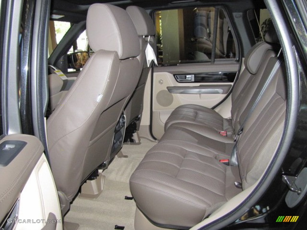 2013 Land Rover Range Rover Sport Supercharged Rear Seat Photo #78042984