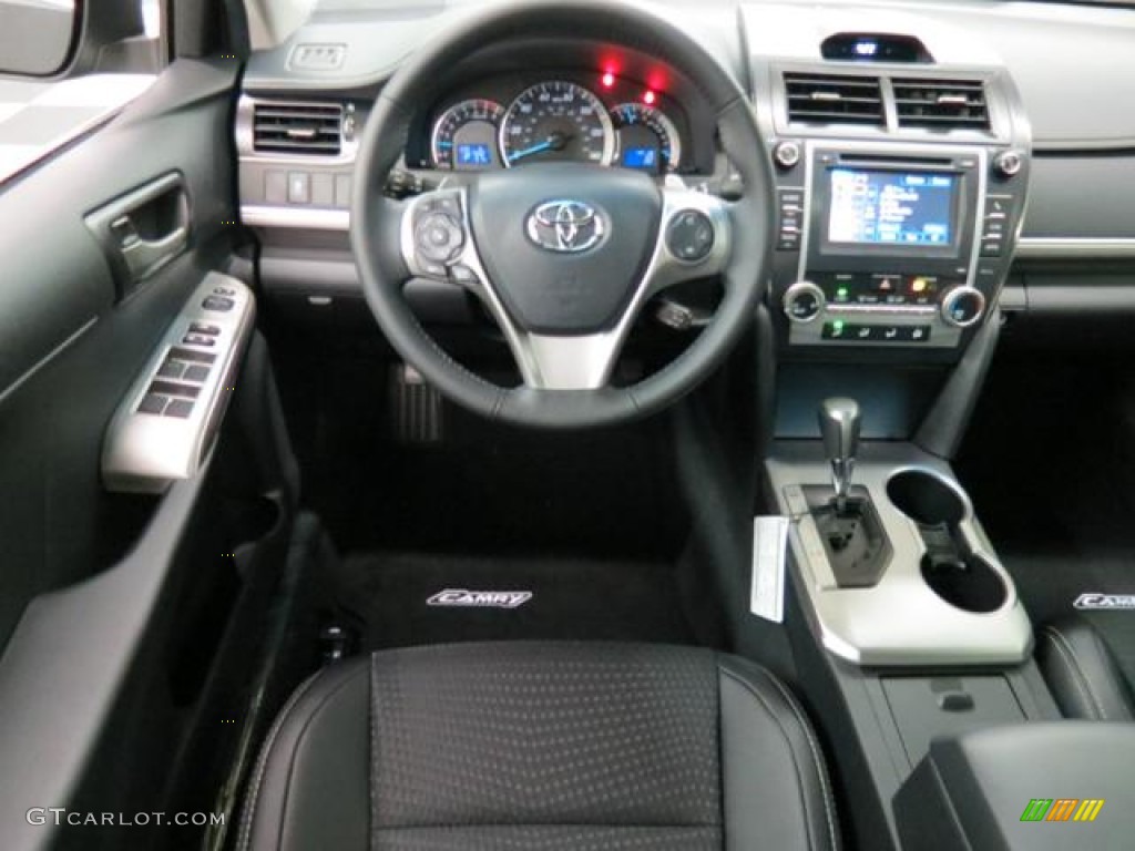 2013 Camry SE V6 - Cosmic Gray Metallic / Black photo #5