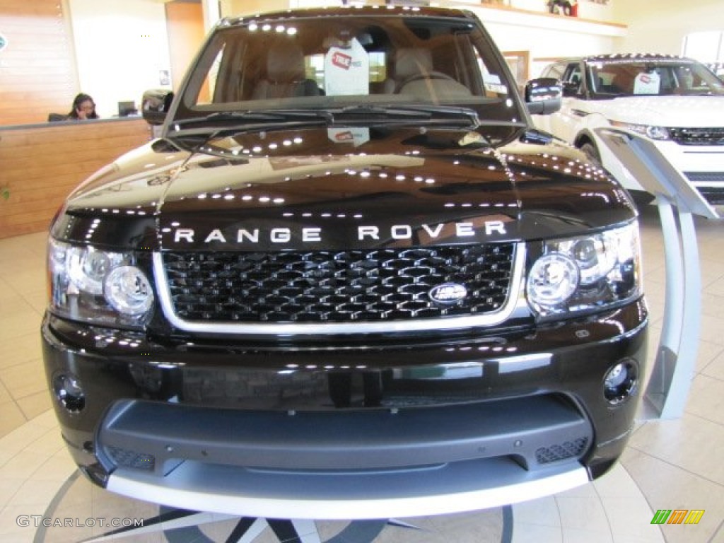 Santorini Black 2013 Land Rover Range Rover Sport Supercharged Exterior Photo #78043020