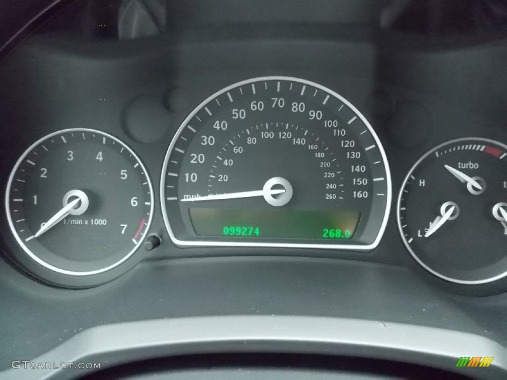 2007 Saab 9-3 2.0T Sport Sedan Gauges Photo #78043028