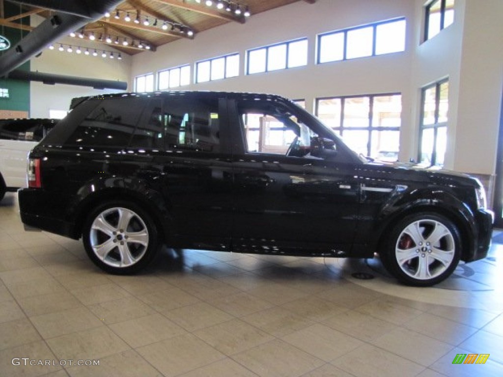 Santorini Black 2013 Land Rover Range Rover Sport Supercharged Exterior Photo #78043091