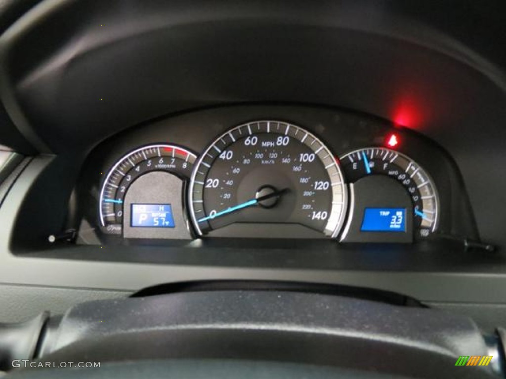 2013 Camry SE V6 - Cosmic Gray Metallic / Black photo #12