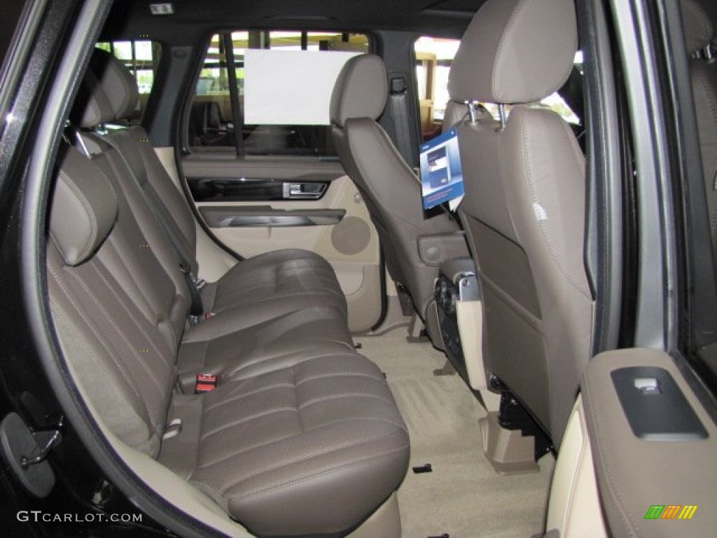 2013 Land Rover Range Rover Sport Supercharged Rear Seat Photo #78043122