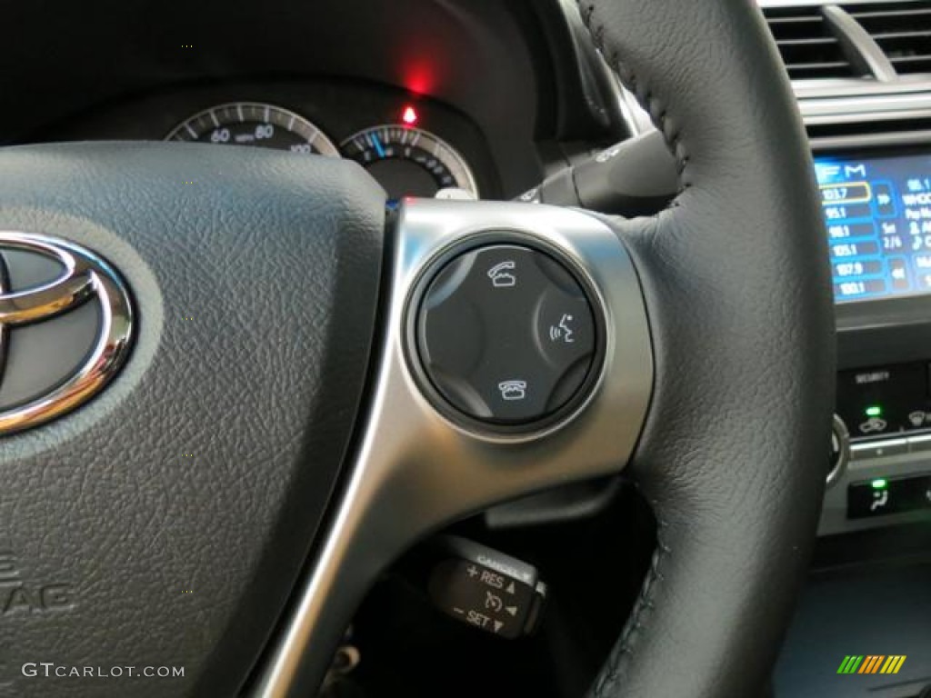 2013 Camry SE V6 - Cosmic Gray Metallic / Black photo #16